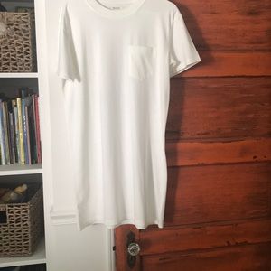 Cream madewell t-shirt dress